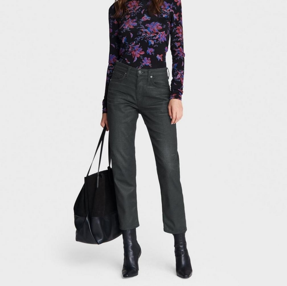 Rag & Bone Maya High-Rise Ankle Slim Jeans in Minna NWT - 25
